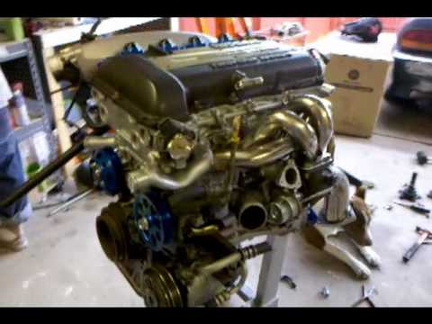Oscar's 97 180sx sr20det blacktop build with hks gt rs turbo and more !!