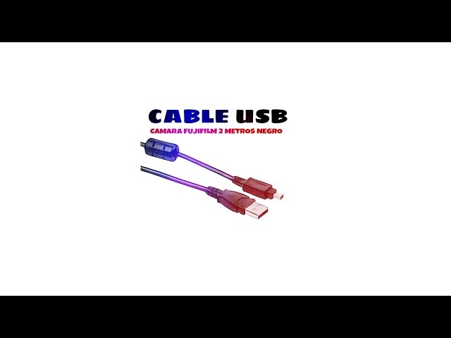 Vídeo relacionado con Cable de sincronización de datos USB de 1,5 m de largo para Fujifilm FinePix S700 UC-E6 por sim2 (UCE6)