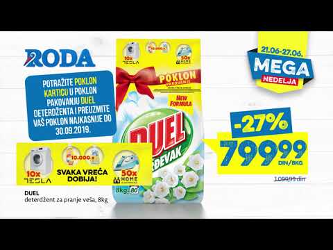 Roda | Mega nedelja 21.06 - 27.06.2019.