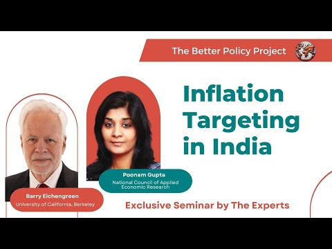 Thumbnail for Inflation targeting in India - Barry Eichengreen and Poonam Gupta by Barry Eichengreen