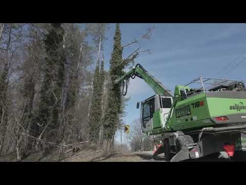 Kravitz Tree’s Sennebogen 718