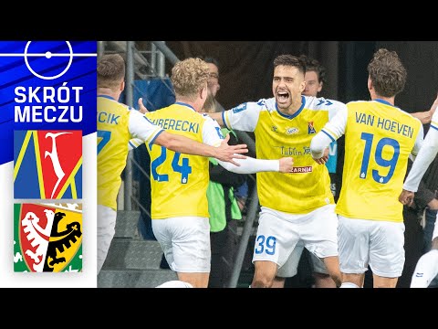 MOTOR - ŚLĄSK | SKRÓT | GOL W DOLICZONYM CZASIE! ALE RZUT WOLNY | Ekstraklasa 24/25 | 10. KOLEJKA