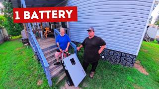 Powering My House With 1 Battery Using Ruixu And Sungold