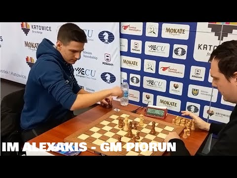 IM  Dimitris Alexakis - GM Kacper Piorun | European Blitz Championships