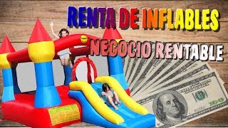 🎈 Negocio de Renta de INFLABLES | Inicia YA con estos 5 Pasos