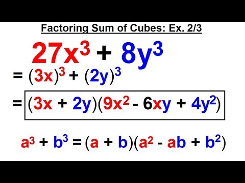 Algebra Ch 6 Factoring 1 of 55 What is a Factor