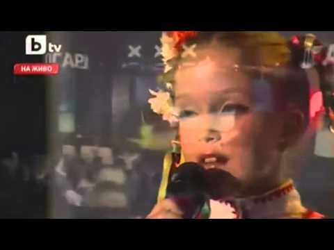 Bulgarian Folklore Music - Maria - 9-year old girlie-singer