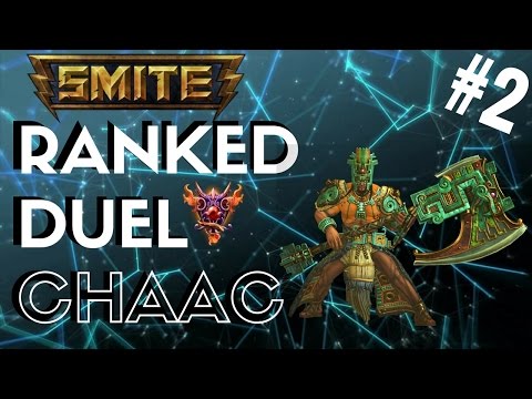 SMITE PS4 GAMEPLAY - RANKED DUEL - CHAAC VS APOLLO - LAST QUALIFYING GAME