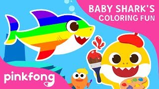 Baby Shark's Coloring Fun | Baby Shark Coloring Book | Toy Show | Pinkfong Toy Show for Children