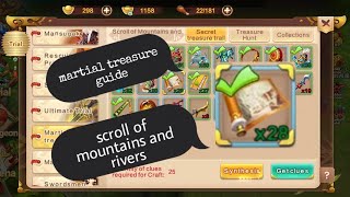 YULGANG GLOBAL //// MARTIAL TREASURE GUIDE ( SCROLL OF MOUNTAINS AND RIVERS )