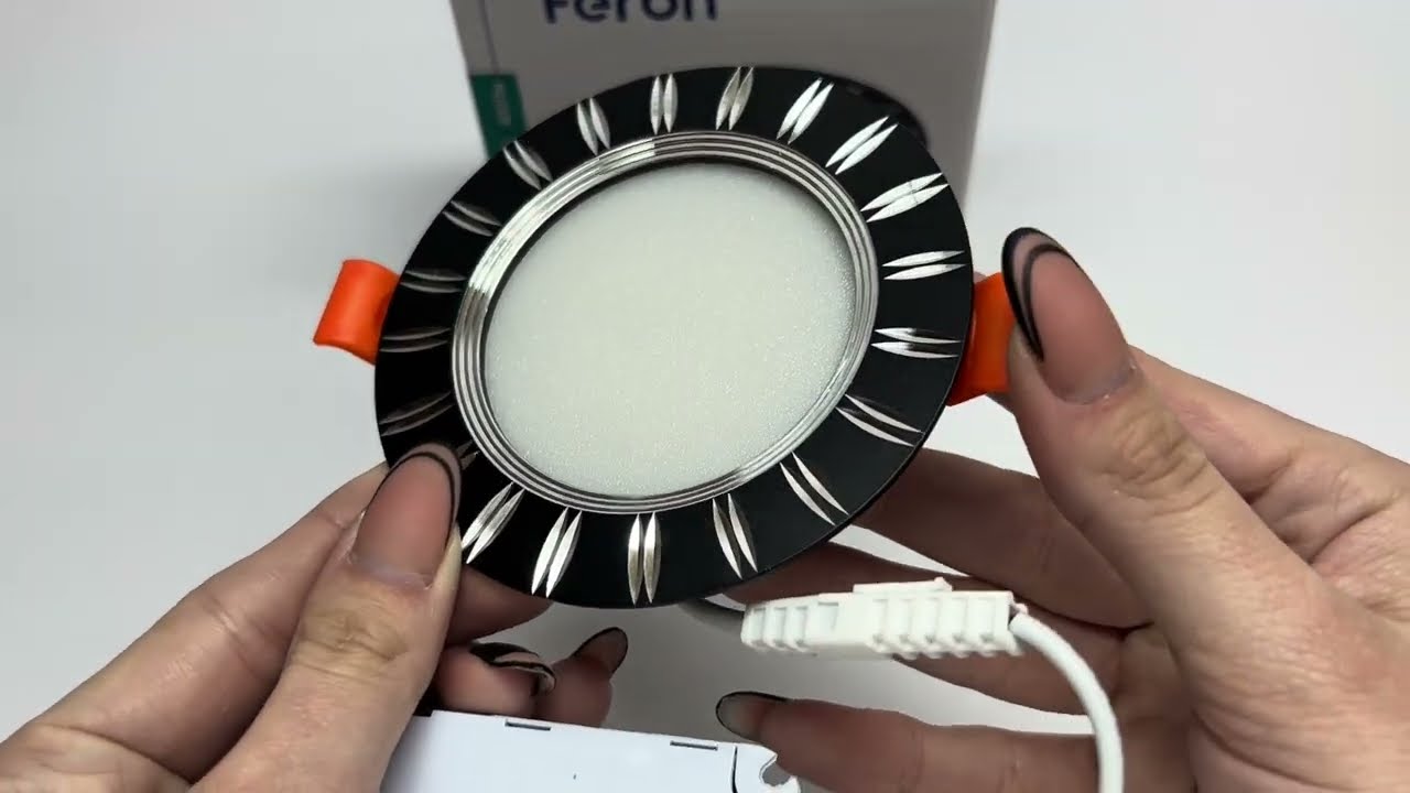 Точковий LED світильник FERON AL779 5W 400Lm 4000K чорний 28732