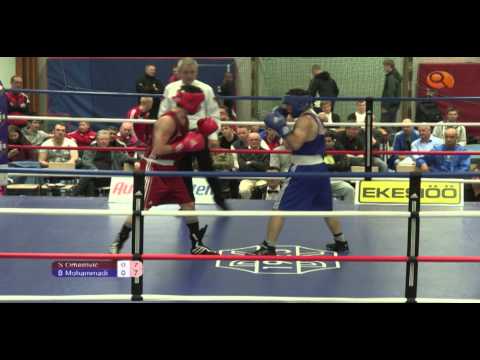 Boxning SM 2013 - Bager Mohammadi vs Sandro Omerovic