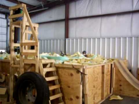 Todd Bennick does a backflip