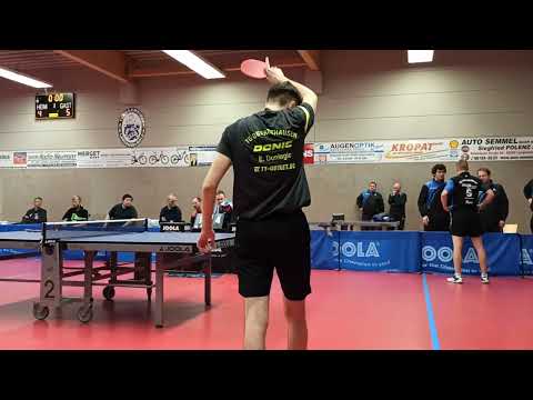 TT RL West 18.09.2022 TGL-TGO - Nils Rau vs. Edin Donlagic Satz 4