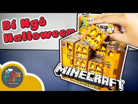 Mystery inside Minecraft Pumpkin Halloween ToyStation 282