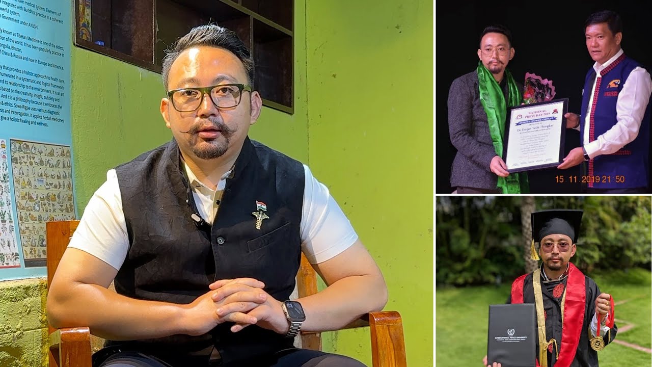 Dr Dorjee Tashi Thangkor (Rabten) from Arunchal on Treating Thousands of Patients Free of Cost