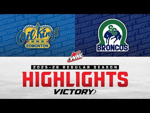Edmonton Oil Kings at Swift Current Broncos 01/31 | WHL Highlights 2025-26