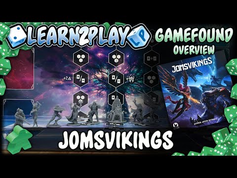 Learn to Play Presents: Gamefound overview of Jomsvikings