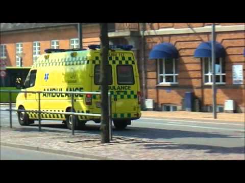 Older Mercedes Sprinter Ambulance Responding