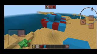 constrói uma praia no minecraft