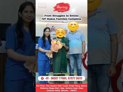 Another Miracle, Another Happy Beginning at Imprimis IVF – Jammu | Call Now: 9650777084, 9797756111