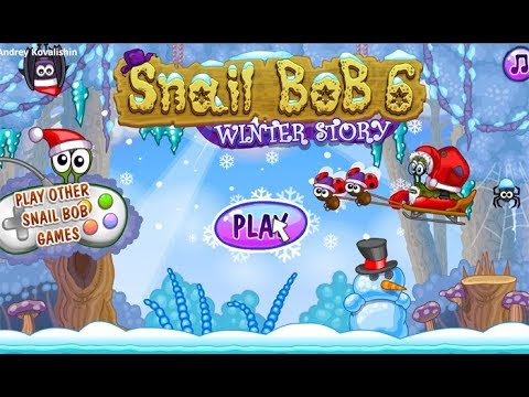 Hành trình của ốc sên 6 - Snail BoB 6: Winter story || All 25 levels 3 stars || Walkthrough