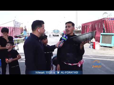 فيديو | الكرم الحسيني يذهل الجميع في الناصرية ويرسم صورة ولائية لخدمة زوار ابي عبد الله ع