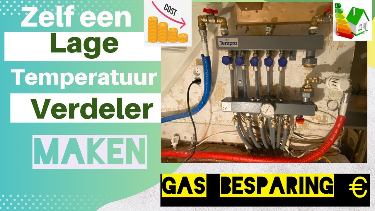 Maak van je MENGVERDELER een Lage Temperatuur Vloerverwarming Verdeler!