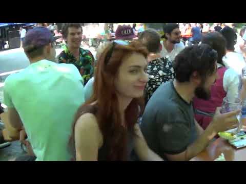 Stroll through a German Beer Garden ( Augustiner-Keller Munich 2018)