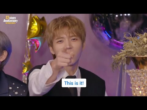 [ENGSUB] Behind story of Woohyun showing off his abs during 'Be Mine' era @ INFINITE 13th Anniv Live