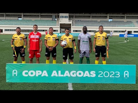 CRB 4x1 FF Nova Cruz - 7ª rodada da Copa Alagoas 2023