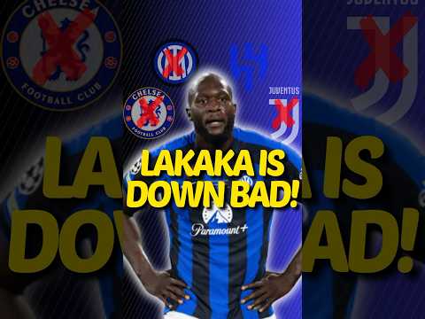 Romelu Lukaku is in the MUD!