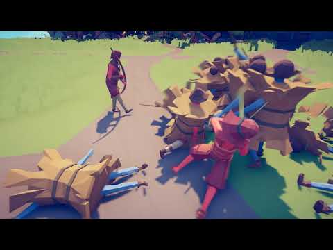 TABS | Master Trio! Stick Master + Archer Master + Samurai Master VS Every Unit + Mod Units! 1/2