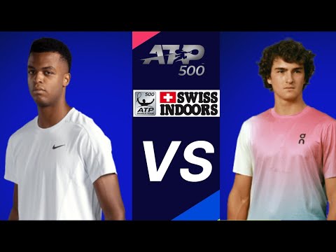 Mpetshi Vs Fonseca | ATP Swiss Indoors Basel 2025 LIVE | Live Score & Match Updates