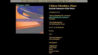 4. The Sheltering Sky Theme - Ryuichi Sakamoto Film Music - Chitose Okashiro, Piano