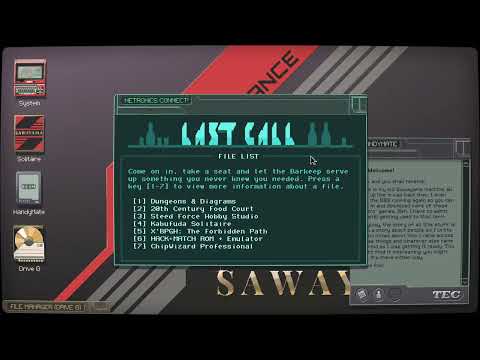 Last Call BBS - A game about a BBS?  Really?