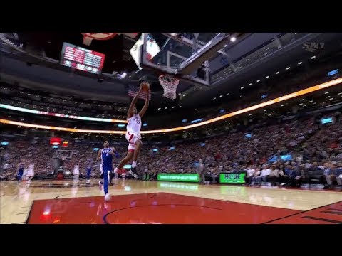 Raptors Highlights: Nogueira Steal and Slam - October 21, 2017