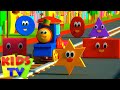 Bob The Train Adventure With Shapes Shapes For Children Shape Song Kids Tv Songs