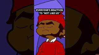 Download lagu Everyone’s LITERAL REACTION to “NOT LIKE US” -  KENDRICK LAMAR #music #hiphop #rap #drake mp3