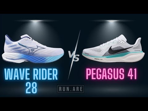 Nike Pegasus 41 vs Mizuno Wave Rider 28: Shoe Comparison Review