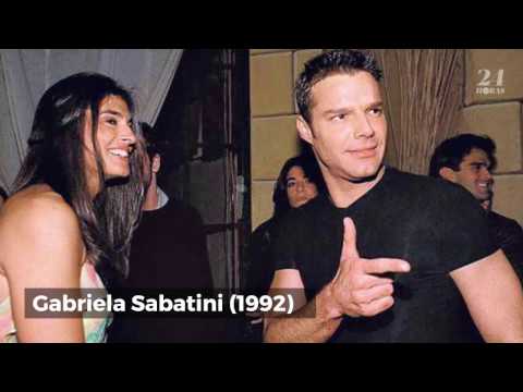 De Gabriela Sabatini a Jwan Yosef, los amores de Ricky Martin