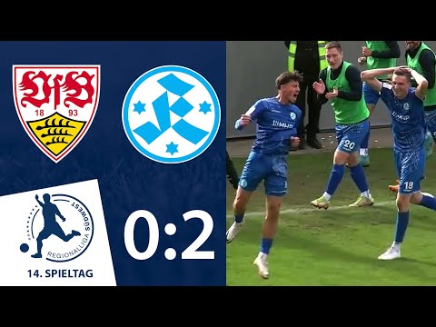DERBYSIEG für die Blaue | VfB Stuttgart II - SV Stuttgarter Kickers | 14. Spieltag RLSW