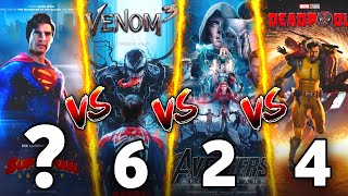 All Upcoming Superhero Movies in 2024 & 2025 ( Marvel / DC / Indian )