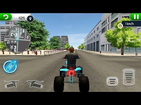Offroad ATV City Traffic Racing Game || ATV Bike 3D Games || #ATV Bike Games