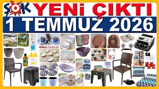 ŞOK 1 TEMMUZ 2026 | MARİN DESEN MUTFAK ÜRÜNLERİ | ŞOK SAKSI  BALKON ÜRÜNLERİ | Ş