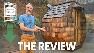 REVIEW of DIY Wood Heated Sauna - Game Changer!