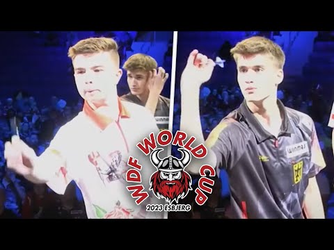 Yorick Hofkens v Jenson Walker - WDF World Cup 2023 from Esbjerg Denmark Day 5 morning