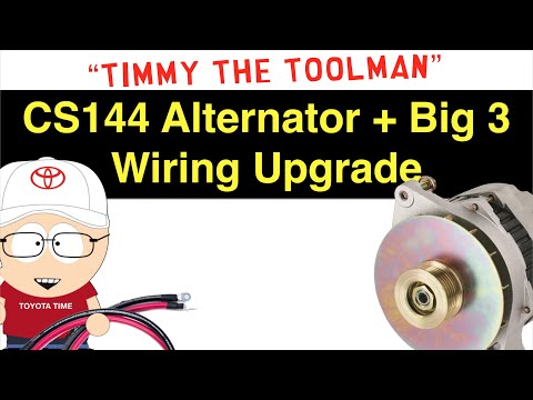 CS144 Alternator + Big 3 Wiring Upgrade