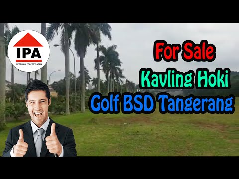 Kavling Golf Hoki luas  4.988m2 dan 3913m2  di BSD Tangerang