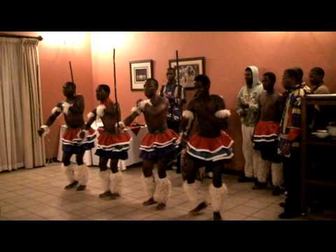 Afrique du Sud démonstration d'une #danse #Zoulou traditionnelle